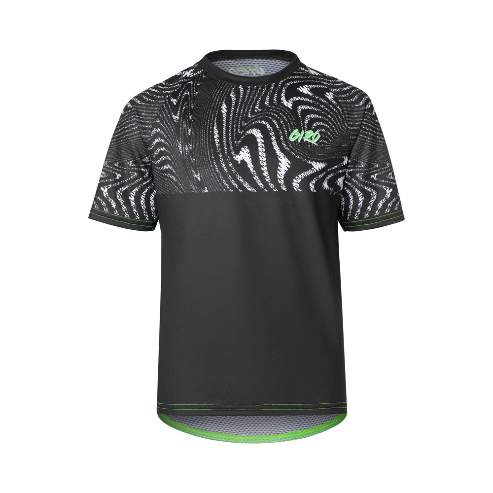 Giro Youth Roust Jersey - Kids' Cycling Shirt for Boys & Girls - Breathable & Comfortable Bike Shirt for Outdoor Sports, Biking, and Mountain Adventures