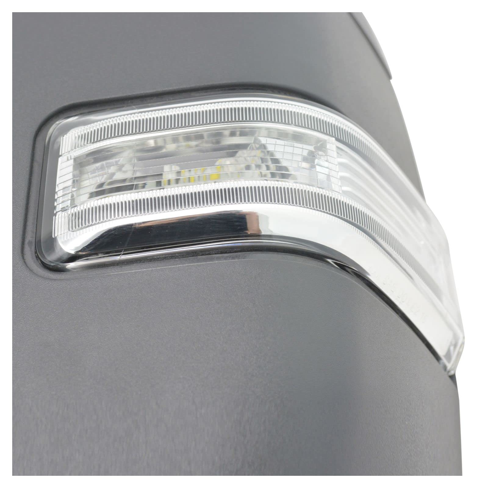 Heated Power Folding Towing Mirrors with Turn Signal, Spotlight & Puddle Lights - Compatible with Ford Trucks & SUVs (Perfect for Towing, Off-Roading & Night Driving)