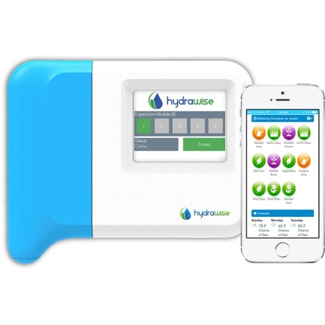 Hunter HC1200M Hydrawise 12-Station Smart Irrigation Expansion Module for Lawn & Garden Watering System - Compatible with WiFi Sprinkler Controllers