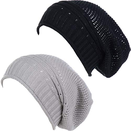 2 Pack-net Lt.gray & Bk