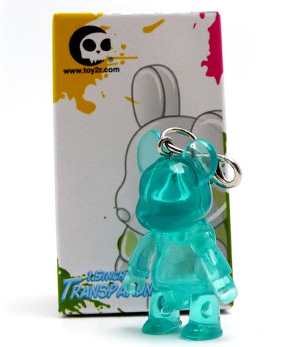 Mini Qee 1.5'' Clear Series Collectible Vinyl Figures - Cute Desk Decor for Office, Home & Gift Giving