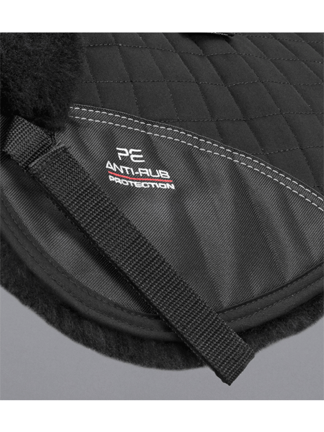Premium Merino Wool Half Pad for Horses - Comfortable & Breathable Riding Gear for Dressage & Jumping | Premier Equine