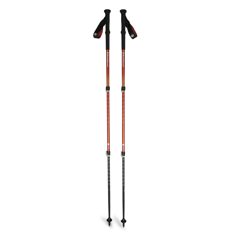 Black Diamond Trail Back Trekking Poles - Lightweight Adjustable Hiking Sticks for Men & Women - Perfect for Backpacking, Mountain Climbing & Outdoor Adventures