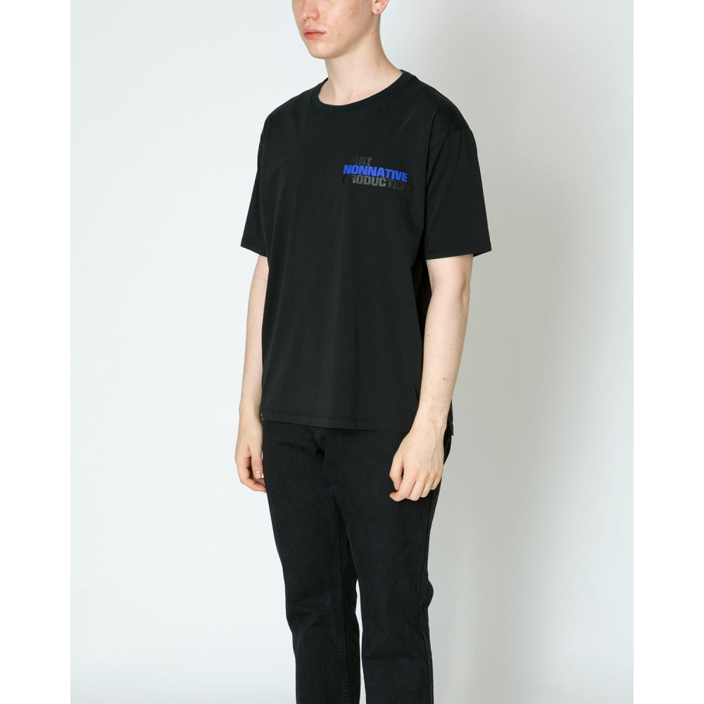 NONNATIVE DWELLER Short Sleeve T-Shirt Bowery Black - Casual Streetwear Tee for Men | Perfect for Everyday Wear, Urban Outings & Street Style Fashion