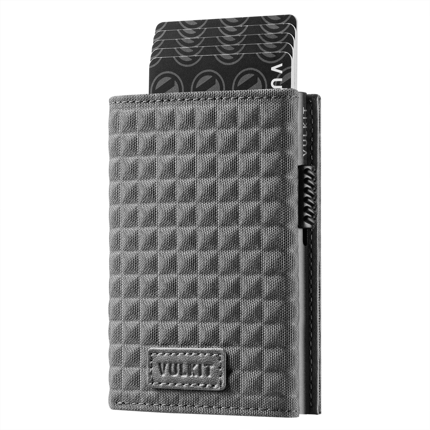 VC302 Limited Edition Numbered Tri-Fold Wallet with Side Slider & Magnetic Closure - Perfect for Everyday Carry, Travel & Business (Men's RFID Blocking Leather Wallet)