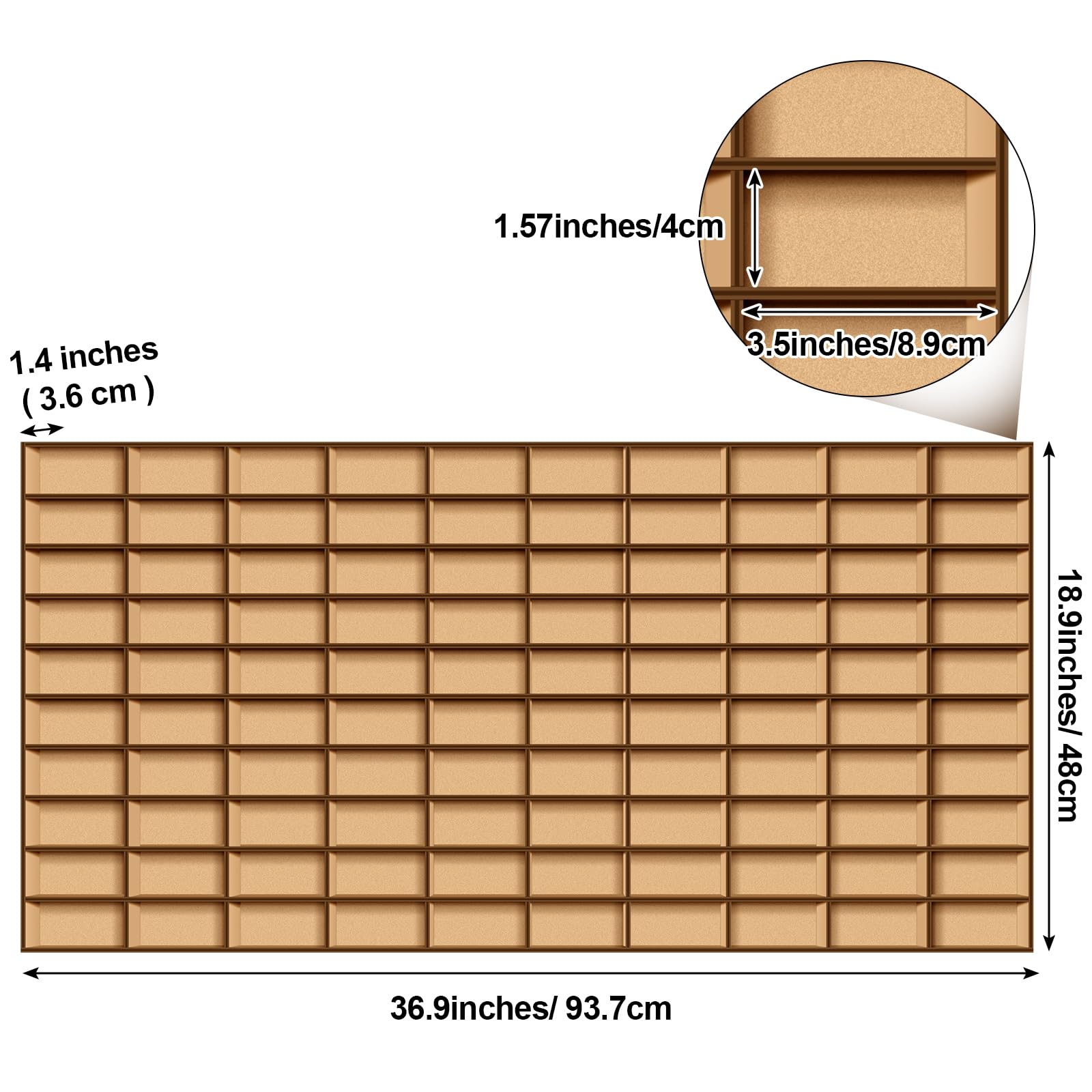 2 Pack Wooden Toy Car Display Case with 110 Spaces - Wall Mounted Storage Shelf for Collectibles, Figurines & Shot Glasses | Perfect for Birthday Gifts, Home Decor & Collector Showcase