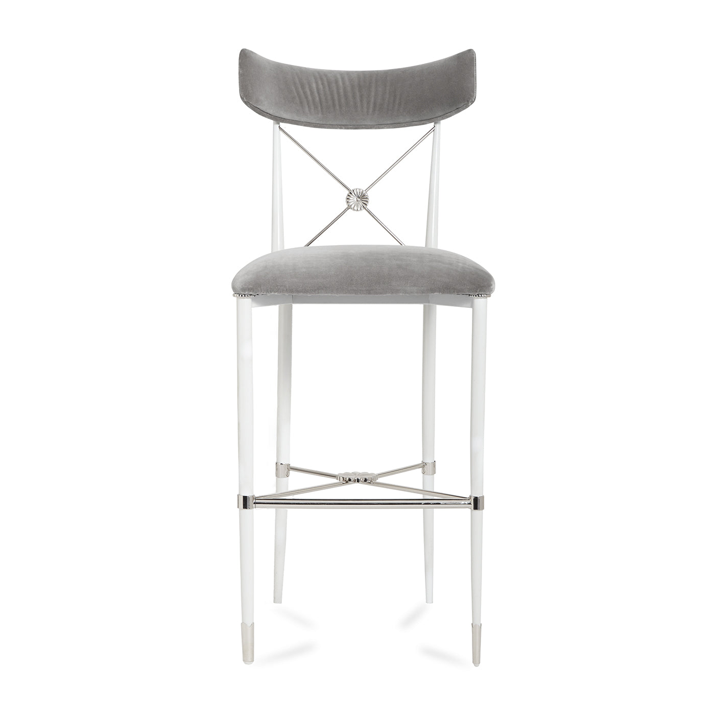 Modern Rider Counter Stool - Adjustable Height Bar Stool with Backrest for Kitchen Island, Breakfast Nook & Home Bar - Comfortable Dining & Seating Solution