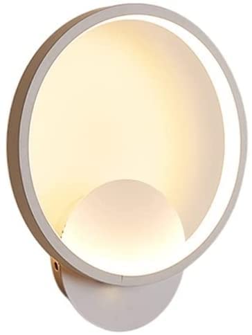 18W LED Wall Lamp - Modern Indoor Lighting for Living Room, Bedroom, Dining Room & Hallway | Energy Efficient Dimmable Wall Light Fixture | Perfect for Stairway, Corridor & Home Decoration (Color: A, Size: Small)