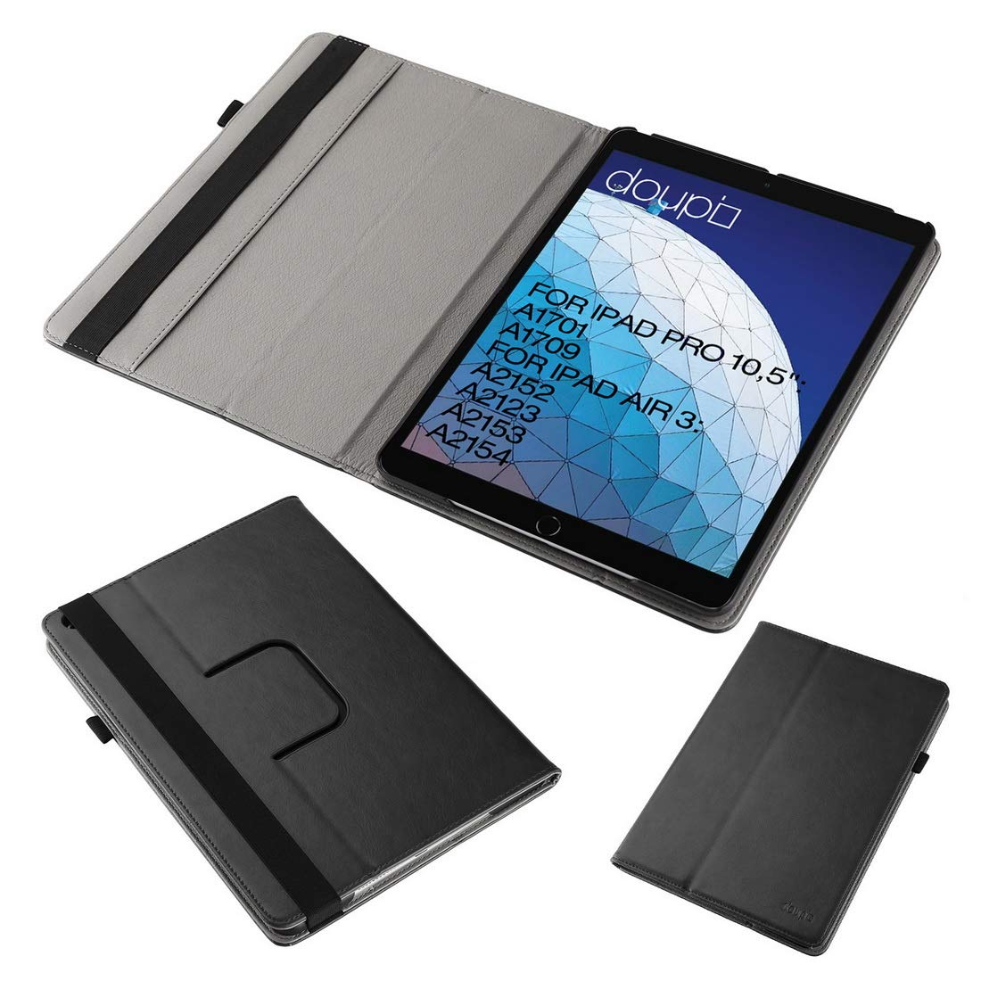 360° Rotatable Smart Flip Cover for iPad Pro 10.5
