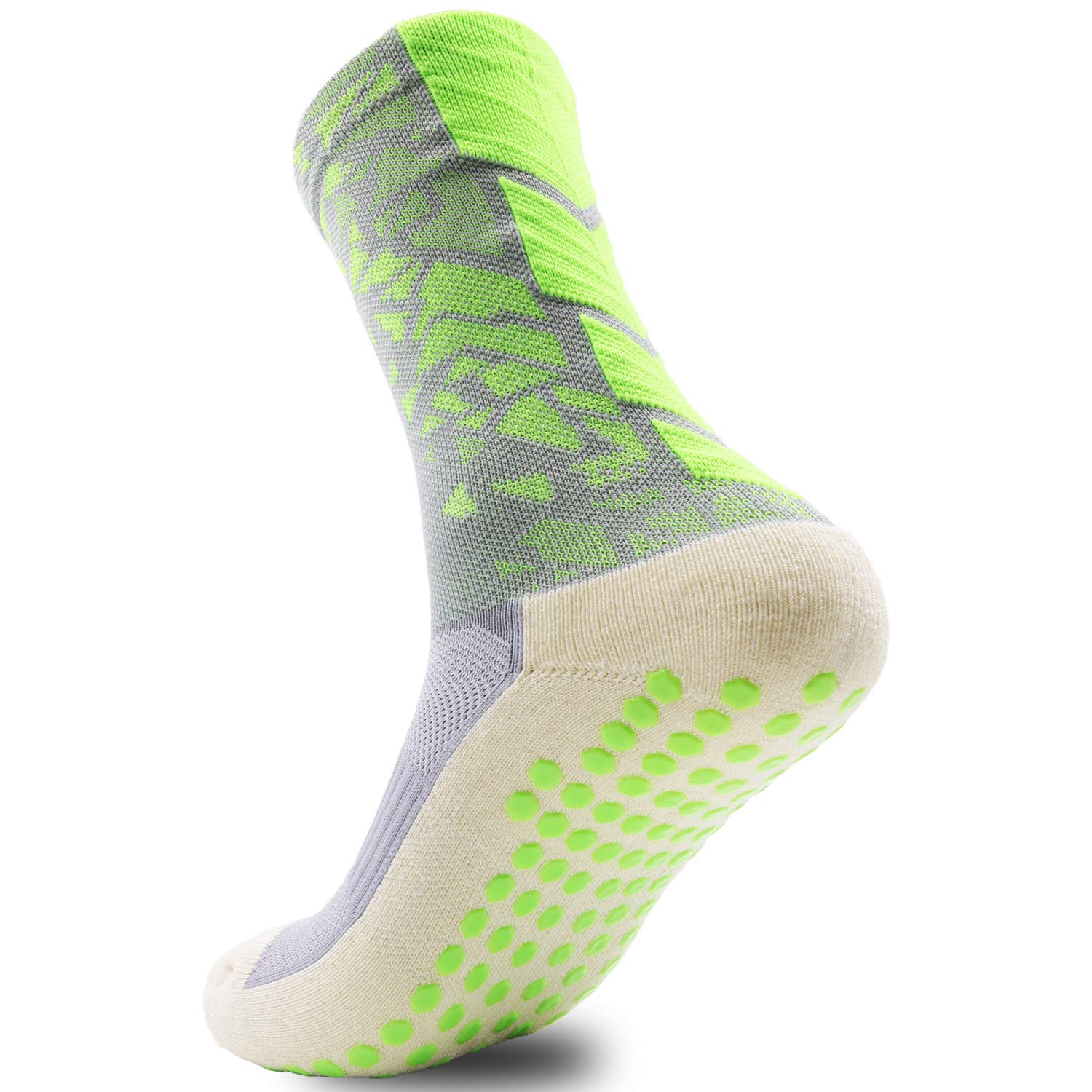 Non-Slip Ankle Socks for Sports & Football - 2/4/8 Pairs Pack with Grip Technology - Perfect for Running, Gym Workouts and Indoor Activities