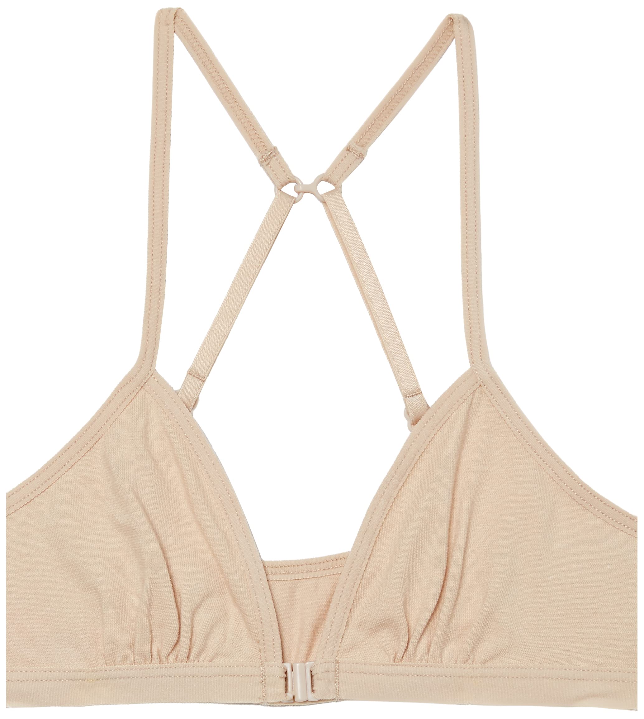 Fruit of the Loom Big Girls' Cotton Convertible Bralette 3-Pack - Soft Comfortable Training Bras for Teens - Perfect for Sports, Sleep & Everyday Wear