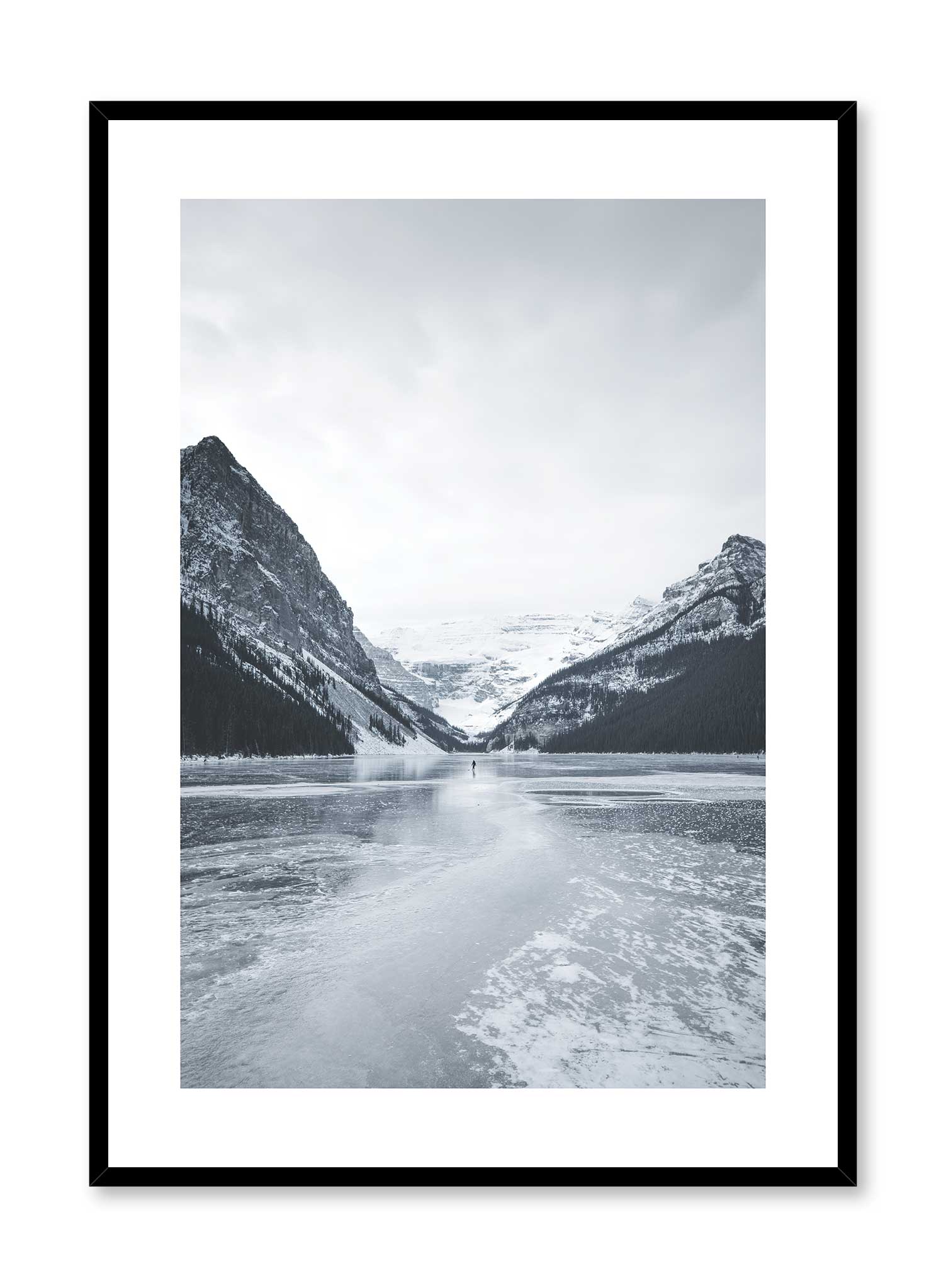 Lake Louise Scenic Poster - Premium Wall Art Print for Home & Office Decor - Perfect for Living Room, Bedroom, or Gift