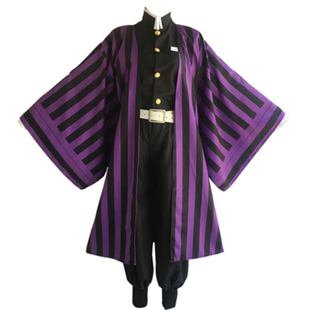 Iguro Obanai Cosplay Costume - Anime Demon Slayer Kimetsu no Yaiba Outfit for Halloween, Comic Con & Cosplay Events