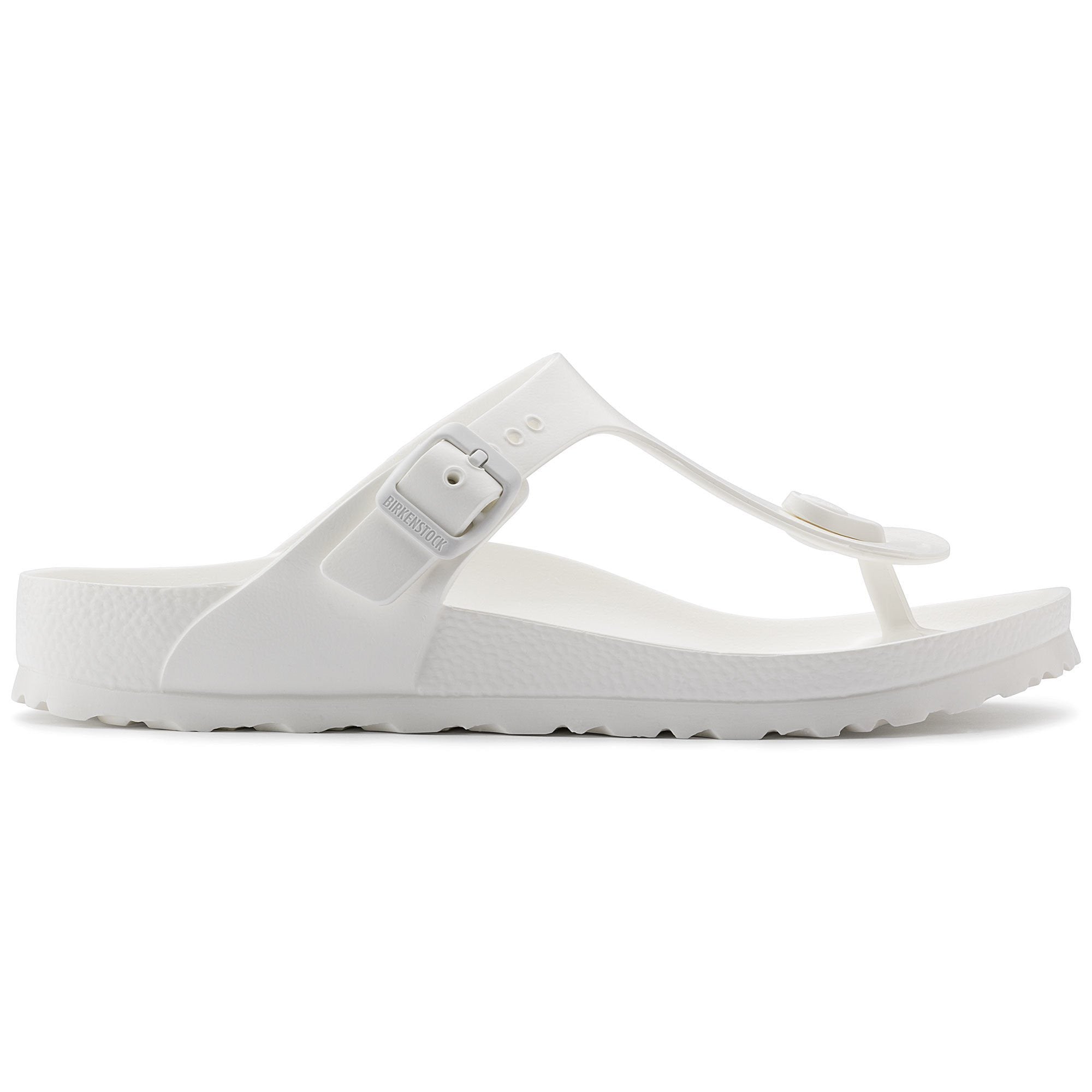 Birkenstock Gizeh Essentials White EVA Sandals - Comfortable & Lightweight for Women | Perfect for Beach, Pool, and Summer Outfits