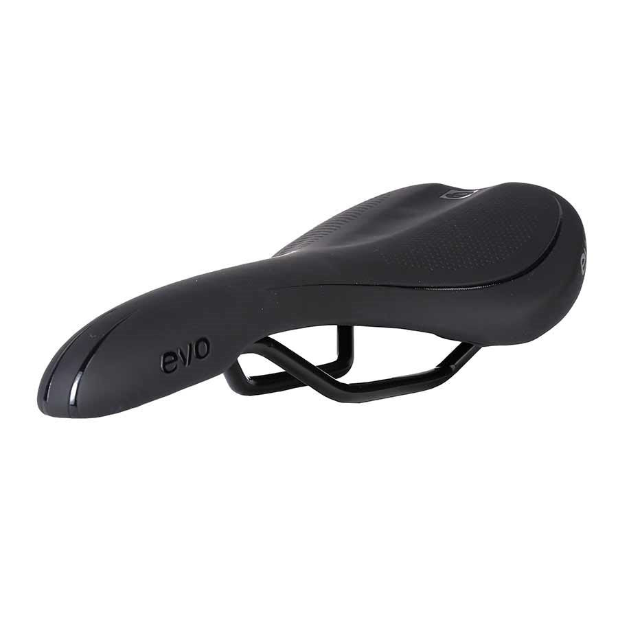 Evo Sport Saddle 274 x 137mm - Comfortable Bike Seat for Men - Perfect for Road Bikes, Mountain Bikes & Cycling Enthusiasts