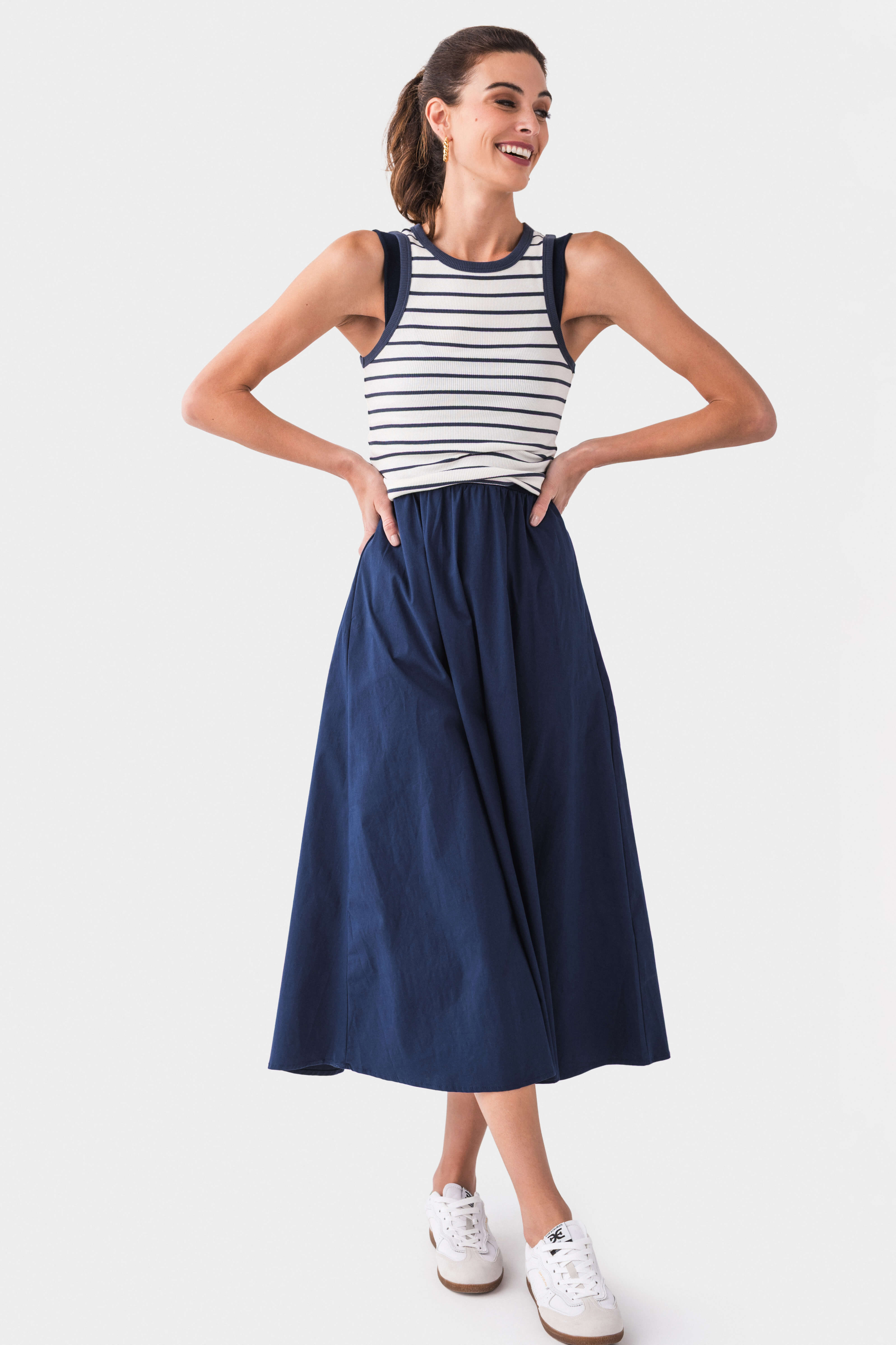 Z Supply Hadley Striped Tank Top for Women - Soft Breathable Summer Casual Wear - Perfect for Beach, Yoga & Everyday Outfits