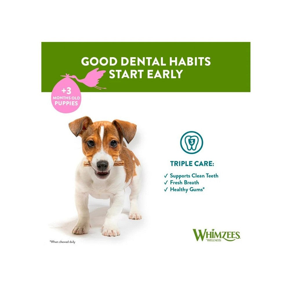 Healthy Puppy Dog Dental Treats for Small & Large Breeds - Natural Teeth Cleaning Chews for Fresh Breath & Oral Care - Perfect for Training & Daily Treats
