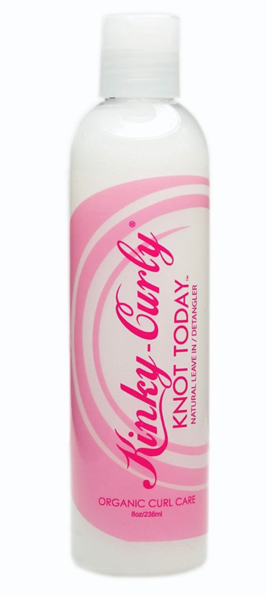 Kinky Curly Knot Today Leave-In Conditioner & Detangler 8oz - Perfect for Natural Hair, Curly Hair & Frizzy Hair Care at Home