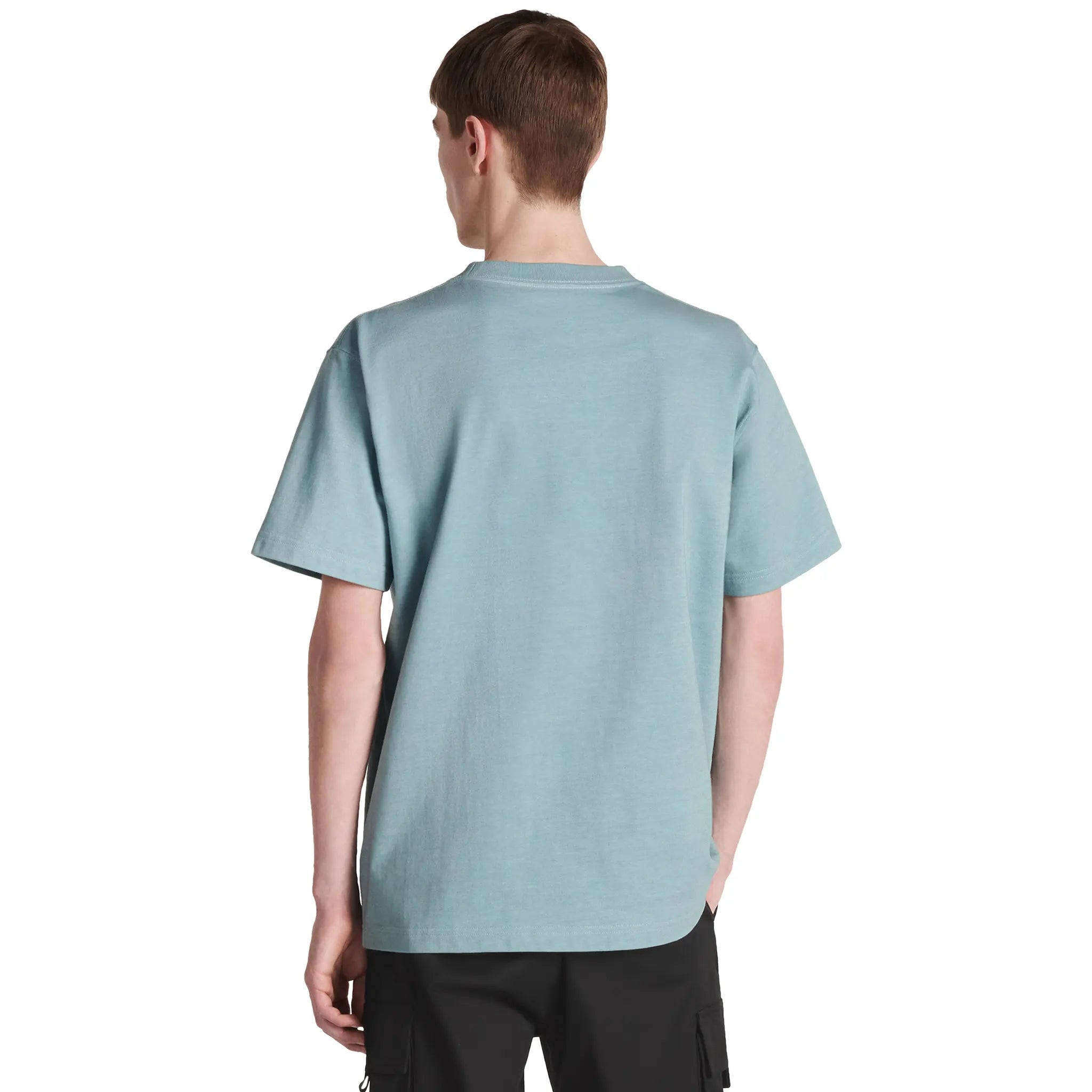 Dior Couture Relaxed Fit Cotton T-Shirt for Men - Azure Blue Casual Tee | Perfect for Everyday Wear, Date Nights & Summer Outfits