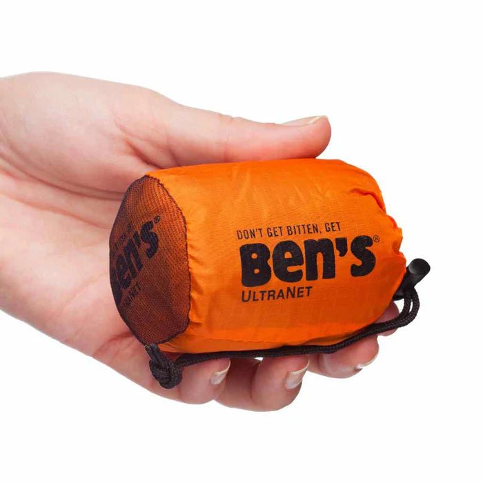 Ben's UltraNet Head Net - Lightweight Mosquito & Bug Protection for Outdoor Activities - Perfect for Hiking, Camping, and Fishing