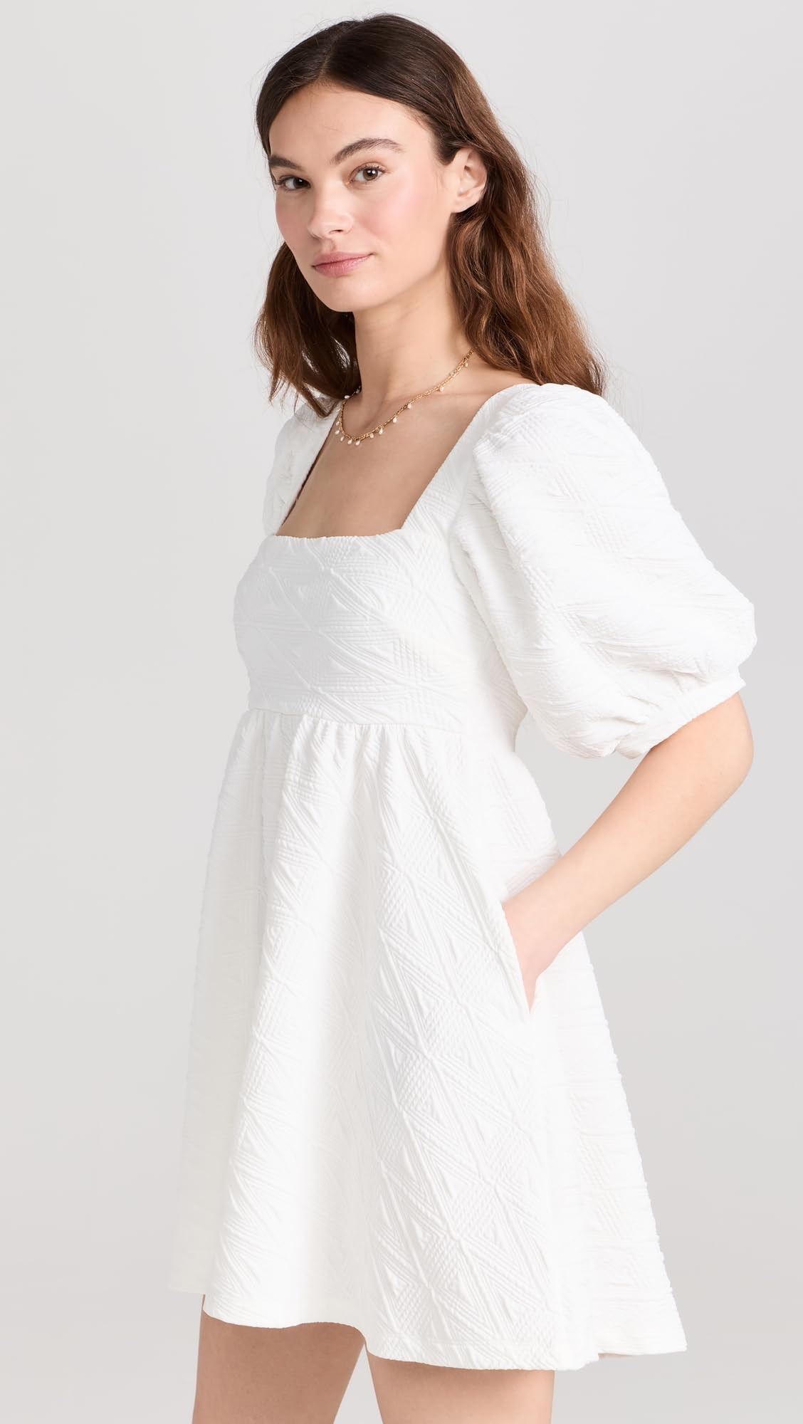 Free People Women's Violet Mini Dress - Flowy Short Sleeve Summer Dress for Casual Outings, Beach Vacations & Date Nights