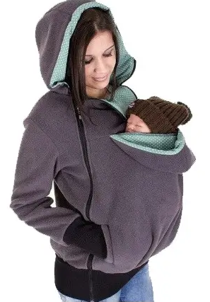 Cozy Cuddle Pouch Hoodie for Women & Men - Soft Fleece-Lined Kangaroo Pocket Sweatshirt - Perfect for Lounging, Travel & Cold Weather