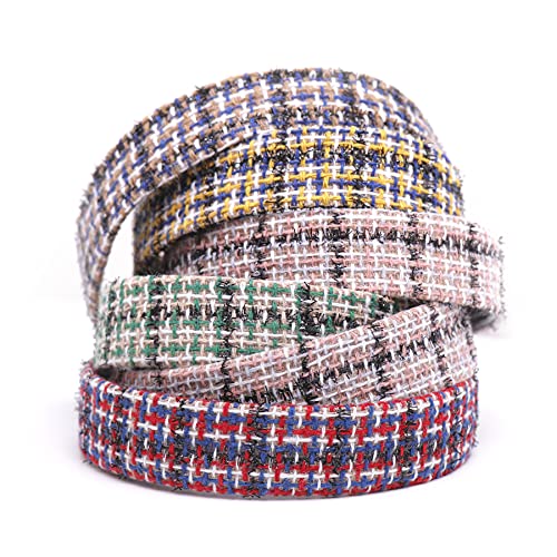 Fabric Cross Knot Hair band Set of 6