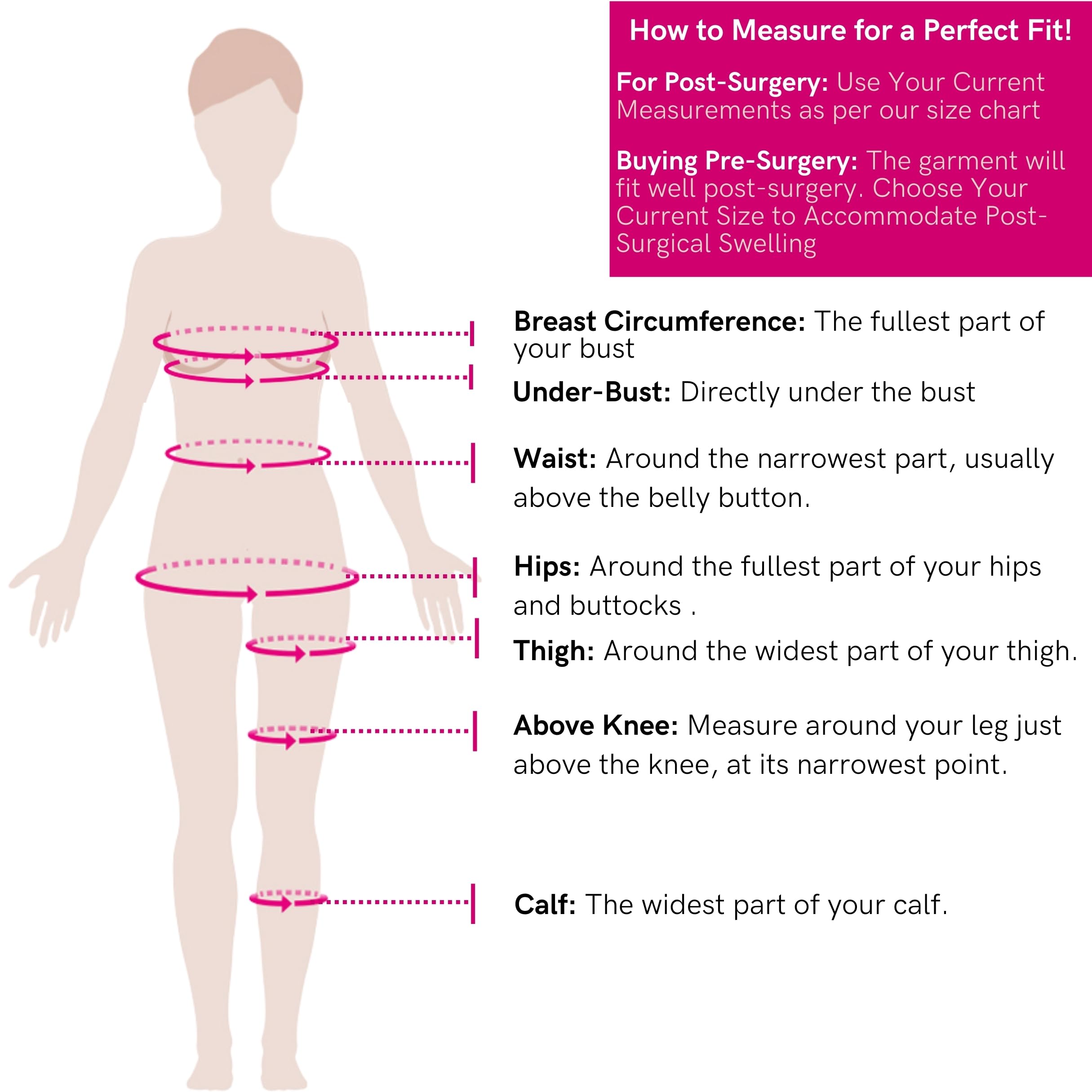 LIPOELASTIC® VF Variant - Medical Grade Post-Surgery Compression Garment for Women with Front Hook & Eye Closure - XL, Black - Ideal for Post-Liposuction, Tummy Tuck & Body Contouring Recovery