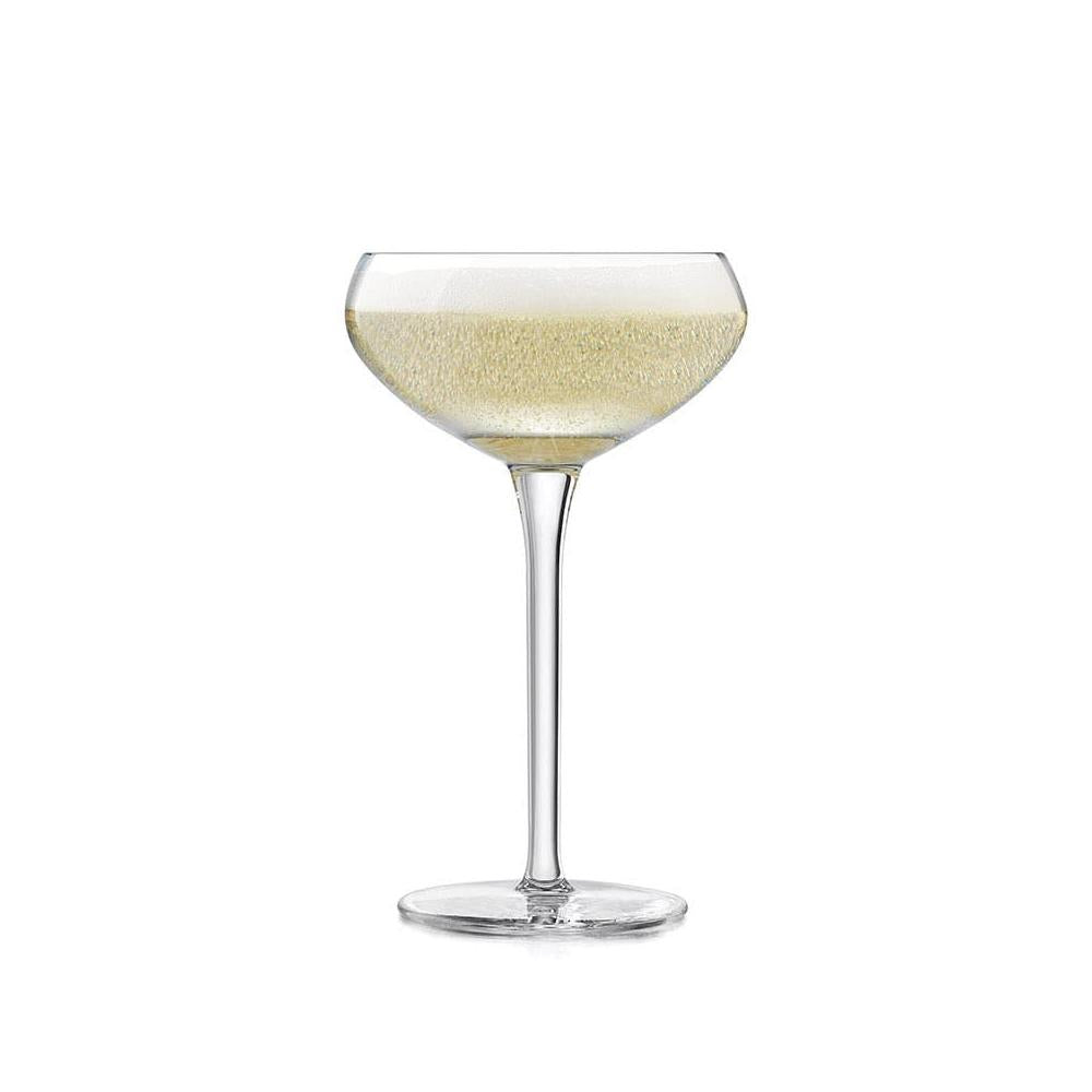 Libbey Renaissance 9 Oz Coupe Glass Set of 12 - Elegant Stemware for Champagne, Cocktails & Desserts - Perfect for Weddings, Parties & Fine Dining