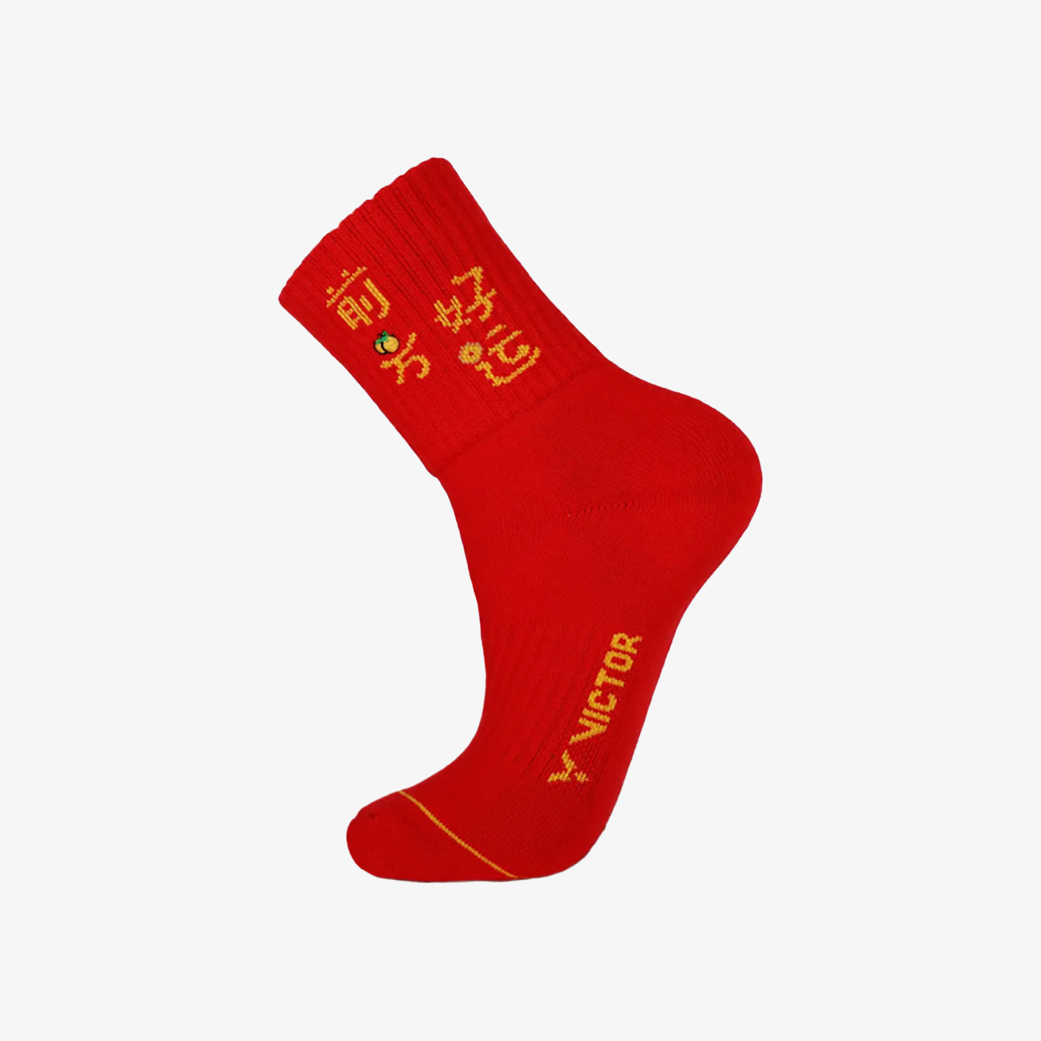 Victor 2025 Chinese New Year Socks SK507CNY - Lucky Red Zodiac Socks for Year of the Snake - Perfect for Lunar New Year Gifts & Festive Celebrations