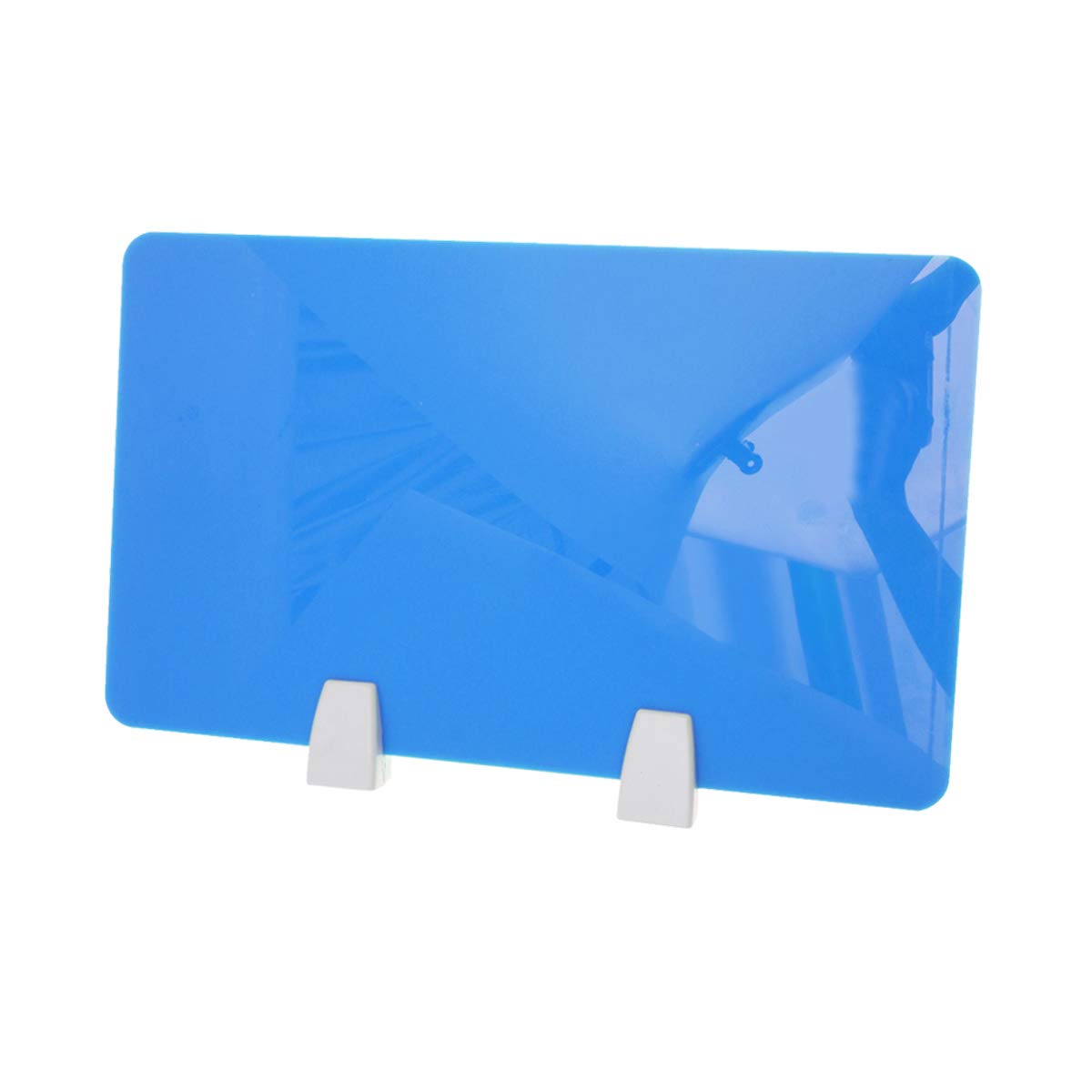 Frosted Office Desk Divider - Privacy Screen for Work & Study