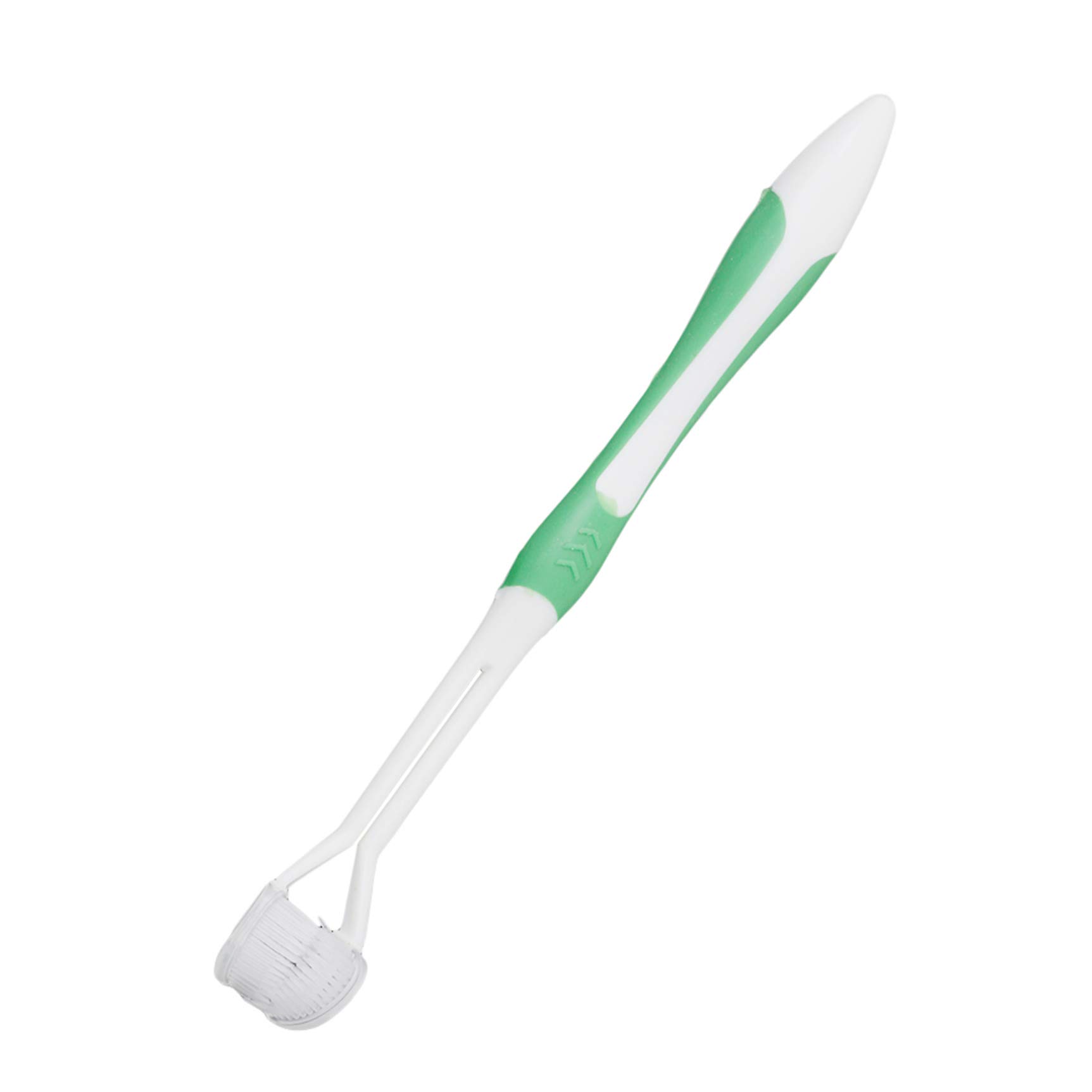 Ultrafine Soft Bristle 3-Sided Toothbrush for Adults - Deep Cleaning & Gentle Teeth Care (Green) - Perfect for Sensitive Teeth & Daily Oral Hygiene Routine