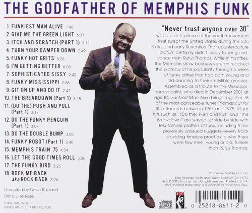 Funkiest Man Alive: The Stax Funk - Classic Soul & R&B Music Album for Collectors, DJs & Music Lovers | Perfect for Parties, Workouts & Retro Vibes