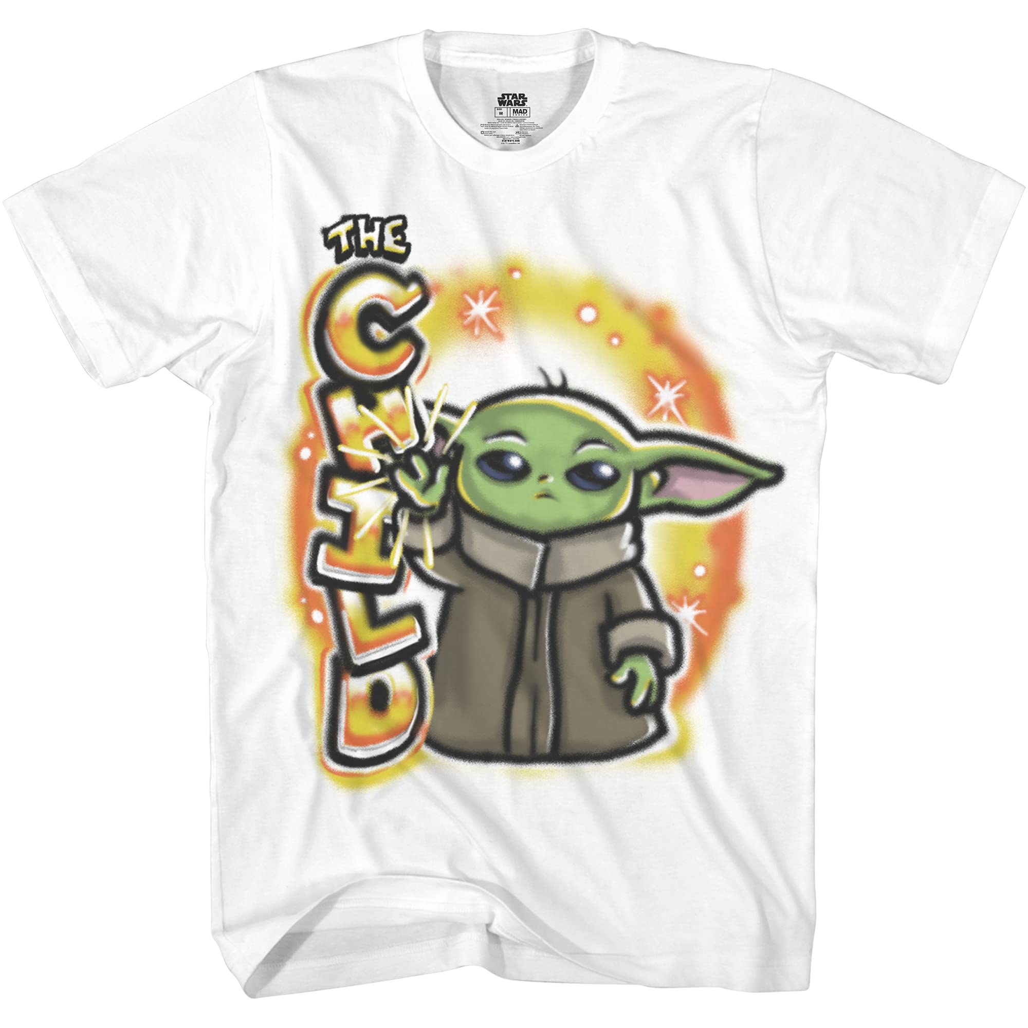 Star Wars Baby Yoda Boys T-Shirt - Classic Darth Vader, C3PO & Storm Trooper Graphic Tee for Kids | Perfect for Halloween Costumes, Birthday Gifts & Star Wars Fans