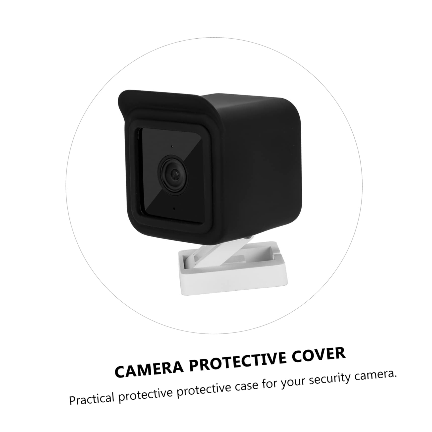 Uonlytech 3-Pack Silicone Protective Cover for Home Security Cameras - Waterproof & Durable Mini Outdoor Camera Case (V3) - Perfect for Indoor/Outdoor Surveillance & Weather Protection