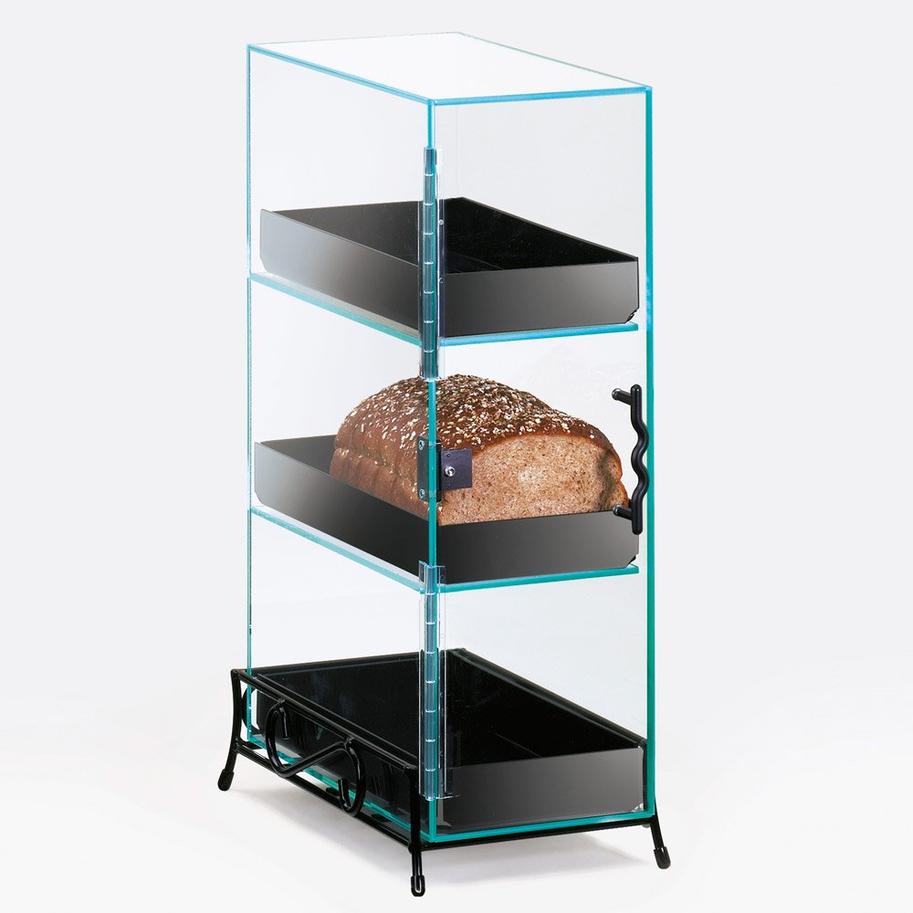 3-Tier Classic Bread Display Case - 7