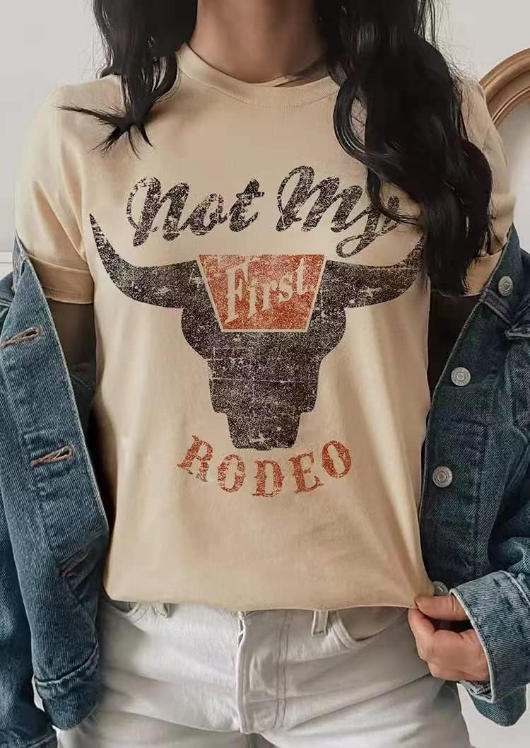 GEMLON Women's Summer Graphic Tee Shirts 2024 - Trendy Loose Fit Short Sleeve T-Shirts for Women | Casual Outfit, Beach Wear & Street Style Fashion