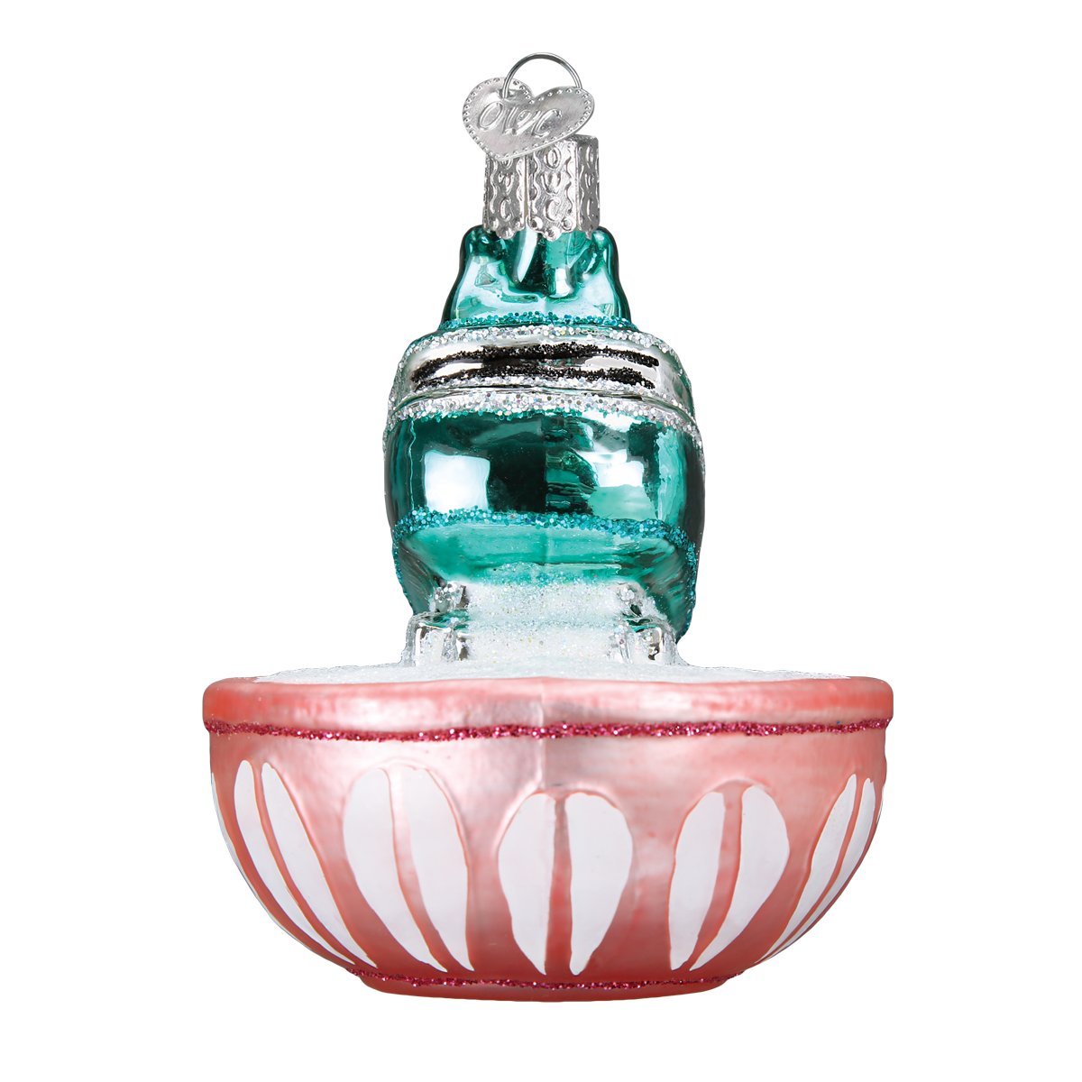 Old World Christmas Hand Mixer Glass Blown Ornament (32294) - Perfect for Holiday Tree Decorations, Gift Giving & Christmas Collectibles