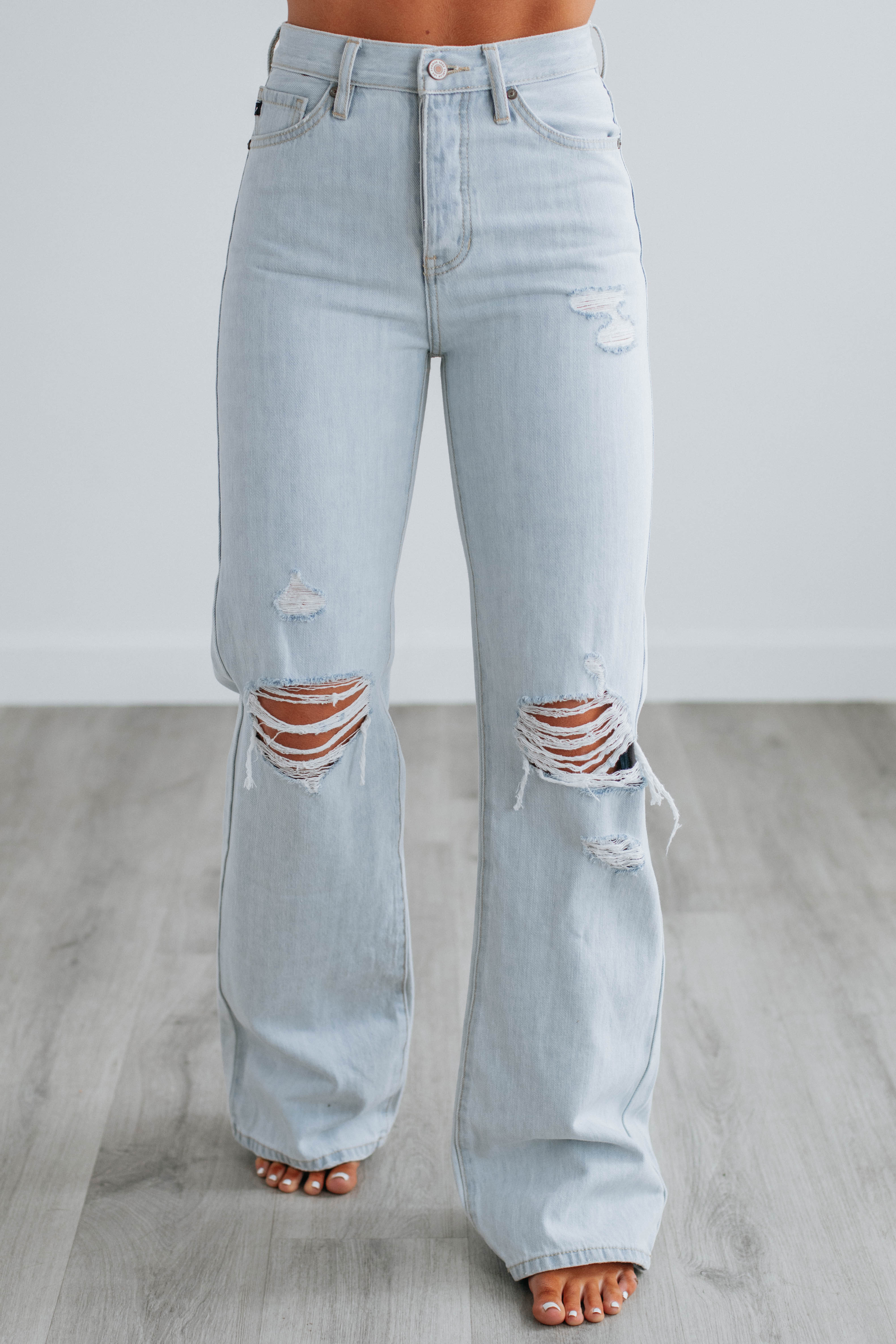 Arlo KanCan Jeans Women's High Waist Light Wash Skinny Jeans - Perfect for Casual Outfits, Date Nights & Everyday Wear