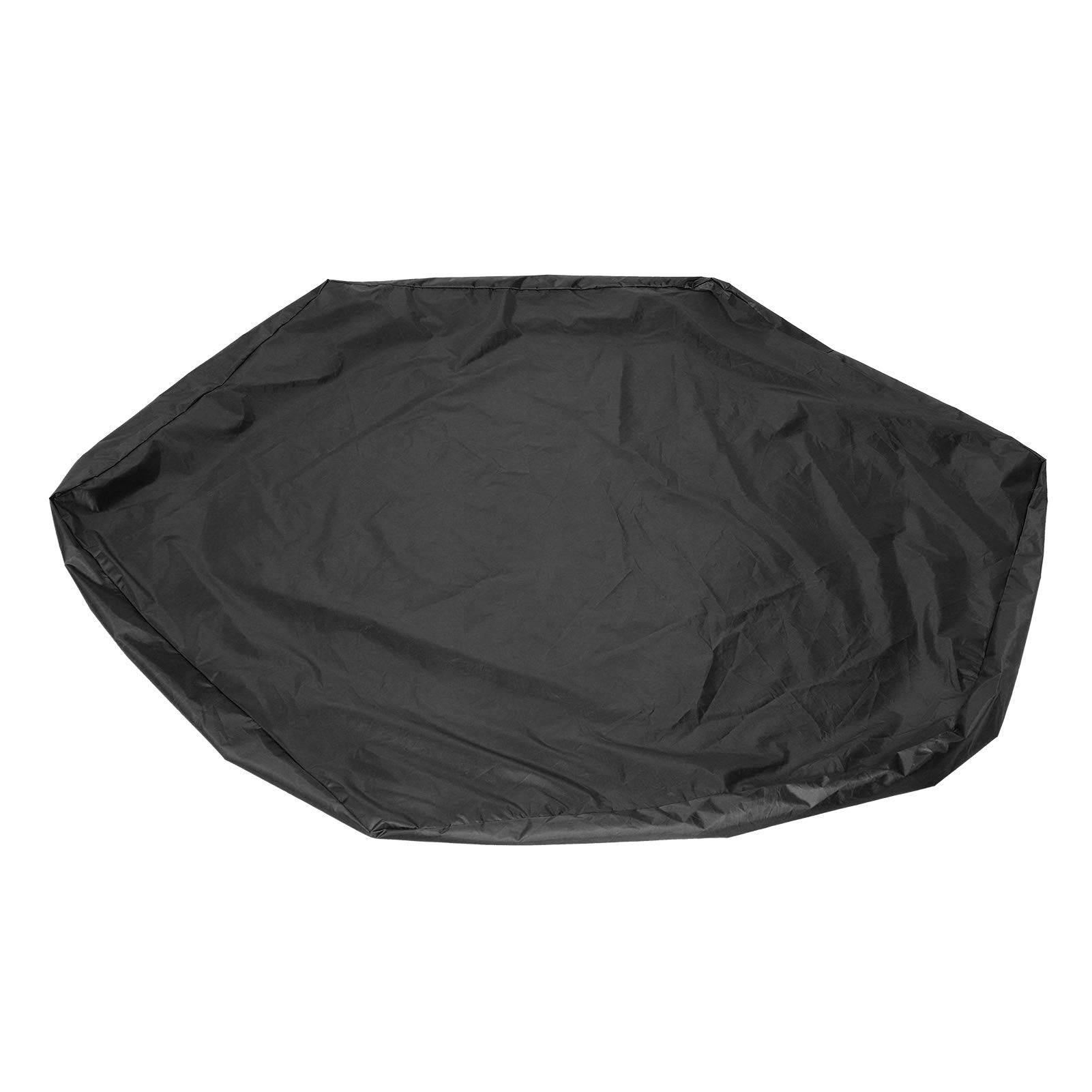 Velaurs Sandbox Cover - Durable, Tear-Resistant, Snow Proof & Air Permeable Outdoor Sandbox Canopy (140x110x20cm, Black) - Perfect for Backyard, Playground & Winter Protection