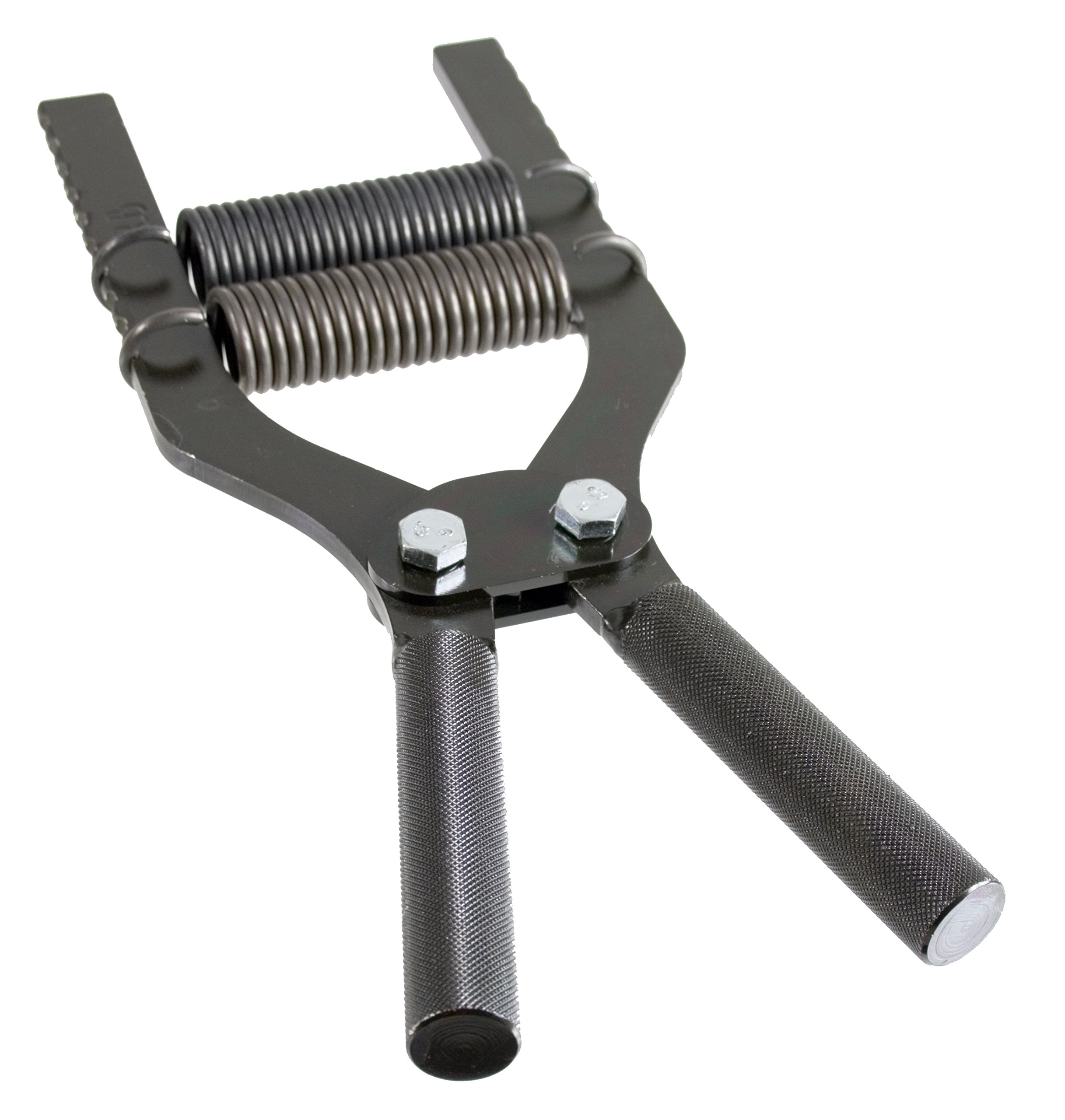Black Adjustable Hand Gripper - 50 to 500lbs Resistance Strength Trainer for Home Gym, Forearm & Grip Workout - Perfect for Athletes, Rock Climbers & Physical Therapy