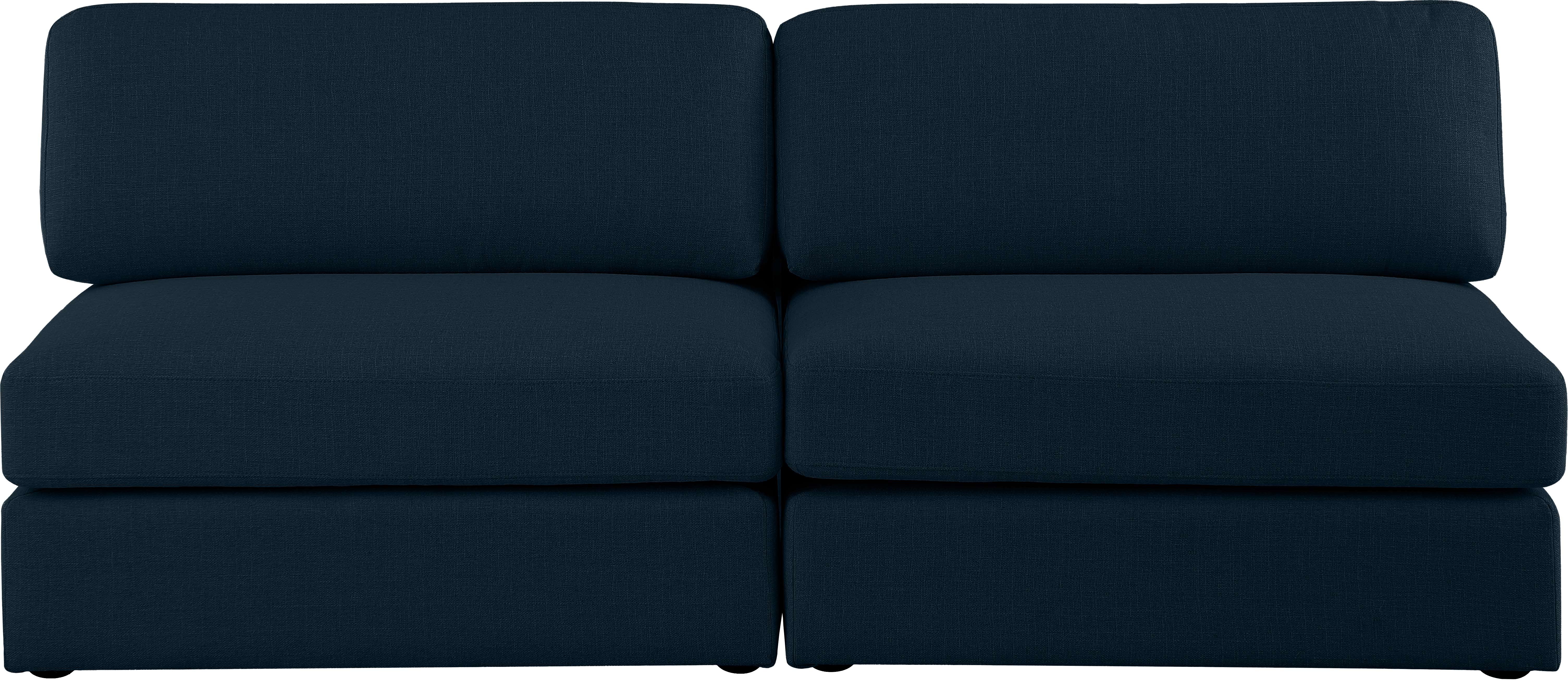Beckham Durable Linen Textured Fabric Modular Sofa - Modern Sectional Couch for Living Room, Lounge & Home Theater (Gray)