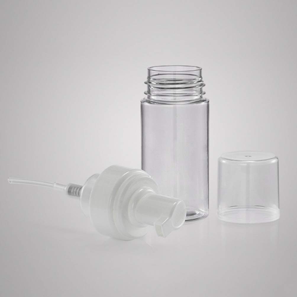 1 Pc Reusable Empty Pump Bottle Dispenser - Refillable Plastic Containers for Lotion, Shampoo & Soap - Perfect for Travel, Gym & Home Organization