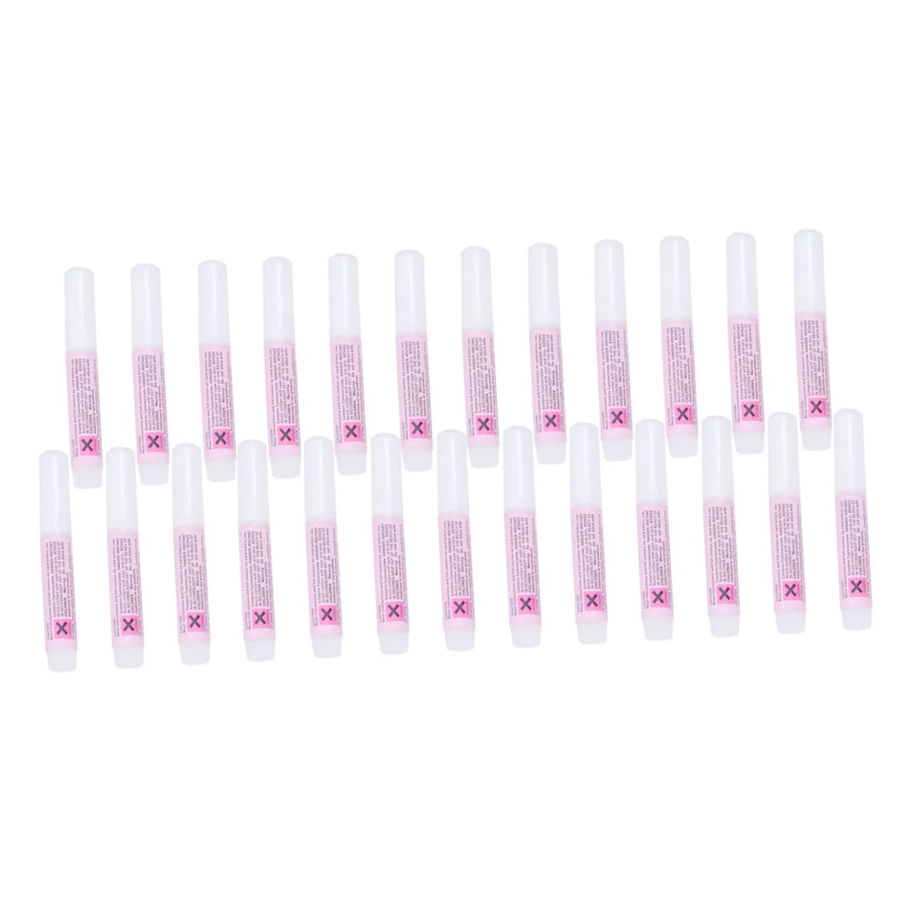 Beavorty 25pcs 2g Nail Art Glue - Strong Adhesive for Press on Nails, Acrylic Nails & Manicures - Safe Non-Toxic Formula - Perfect for Salon, Home DIY & Professional Nail Artists