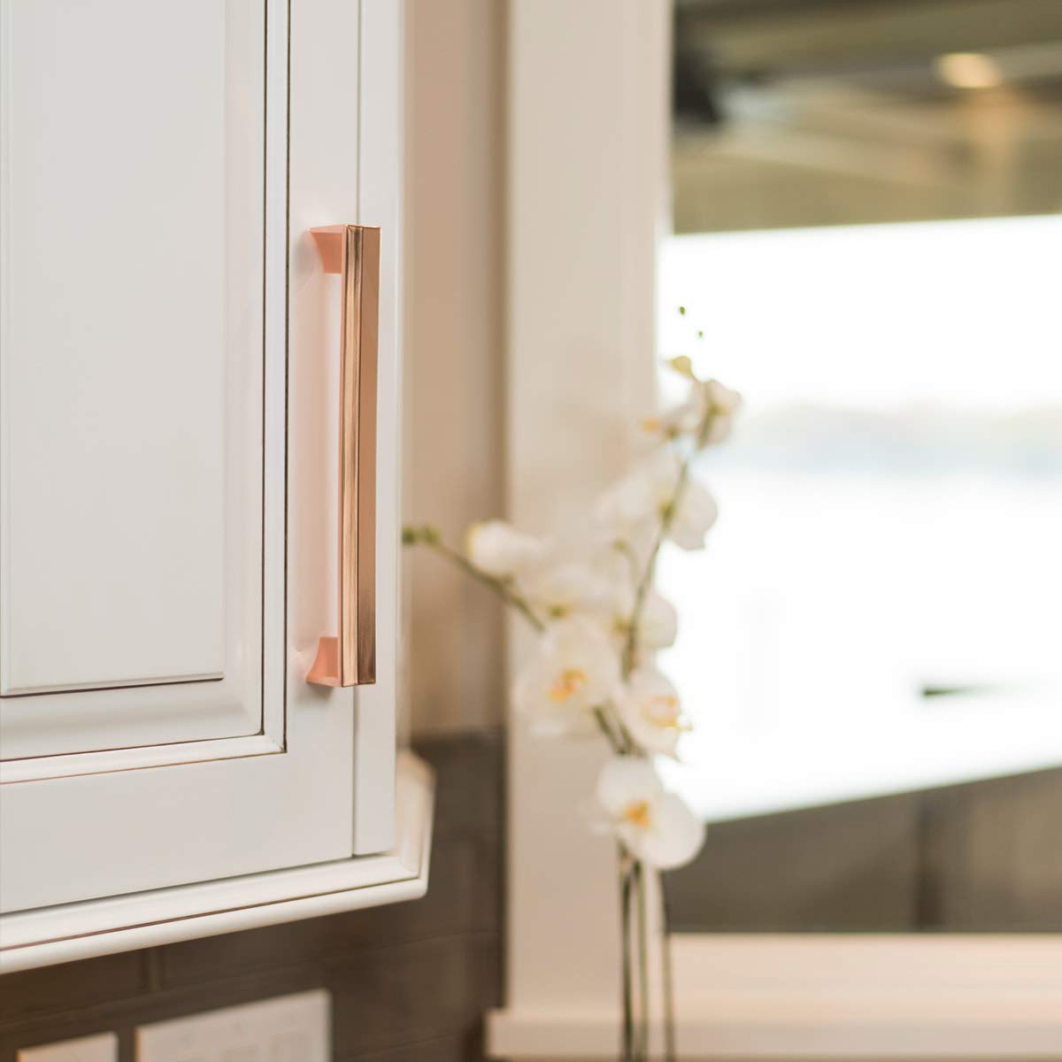 Belwith Keller Avenue Pull - Satin Nickel Cabinet Hardware (5 Pack) - 6.3