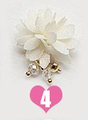 10pcs Japanese Detachable Magnetic Nail Charms - Floral & Bow Pendants with Magnet Base for DIY Nail Art - Perfect for Parties, Weddings, and Special Occasions