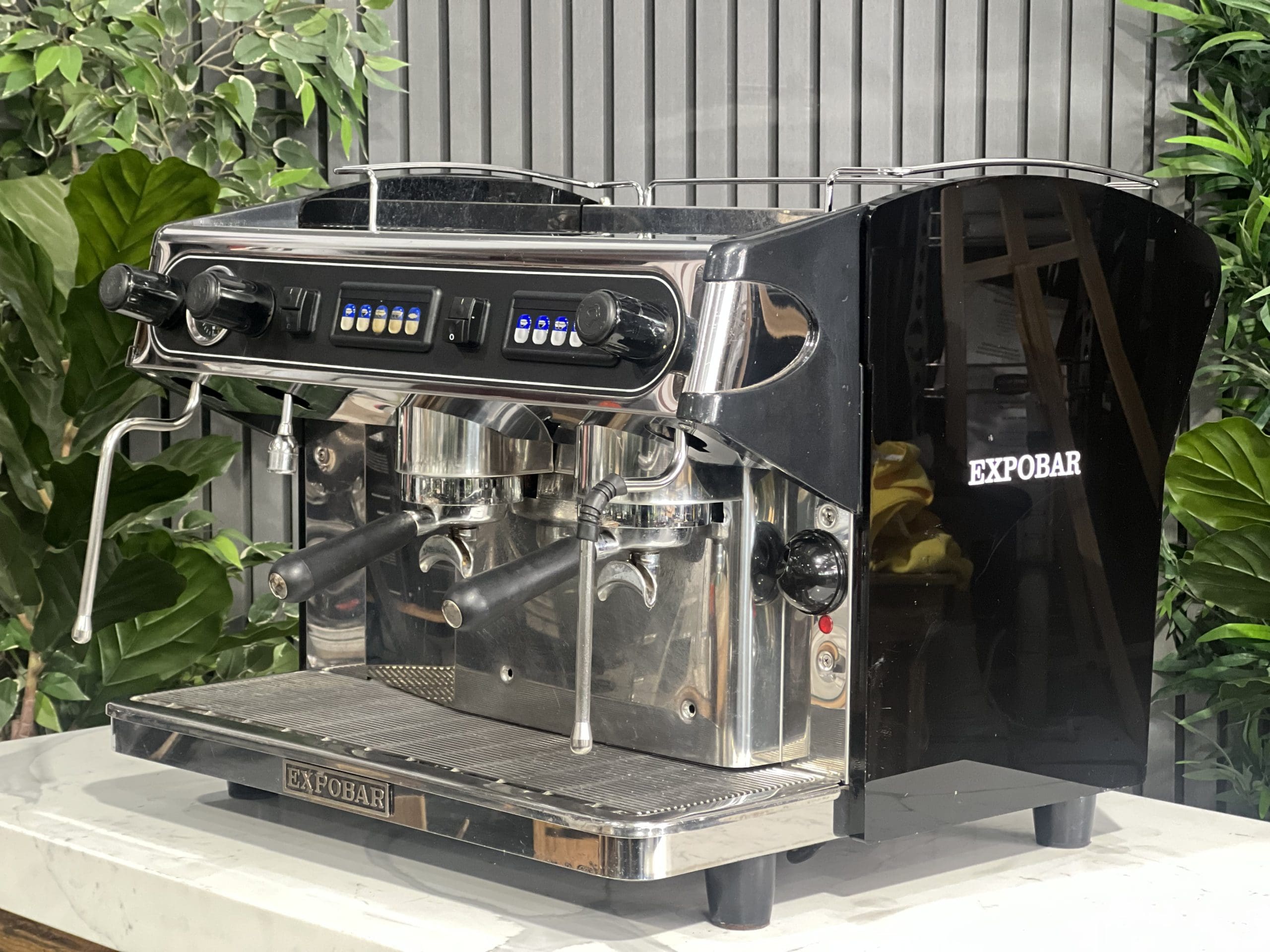 Expobar Rafael 2 Group Commercial Espresso Machine - Stainless Steel Coffee Maker for Cafes & Restaurants | Perfect for Baristas & Coffee Shops