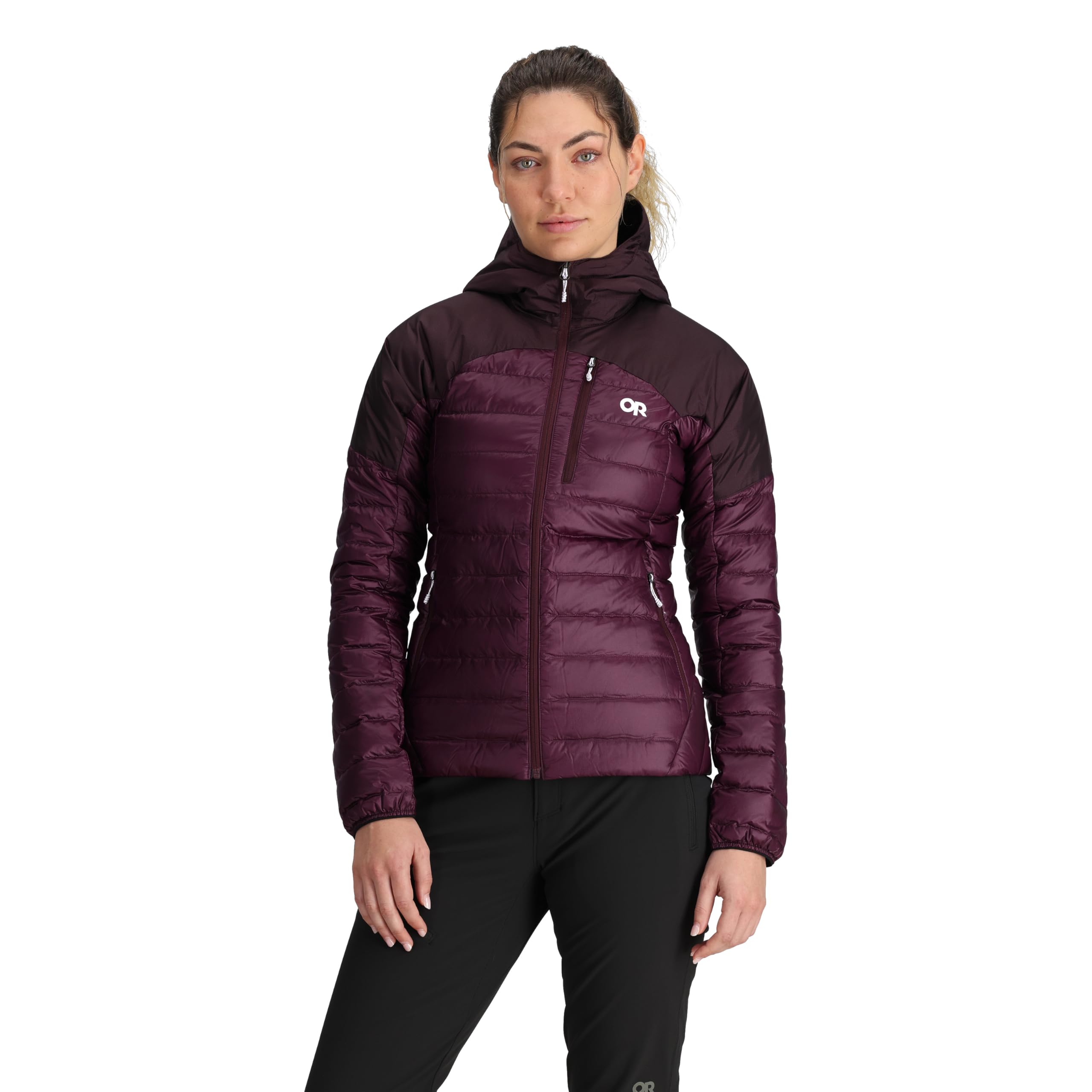 Outdoor Research Women's Helium Down Hoodie - Lightweight Waterproof Winter Jacket for Hiking, Camping & Outdoor Adventures