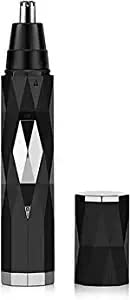 Professional Painless Nose & Ear Hair Trimmer for Men & Women - Waterproof, Easy to Use & Clean, Unisex Grooming Tool - Perfect for Travel, Home & Salon Use