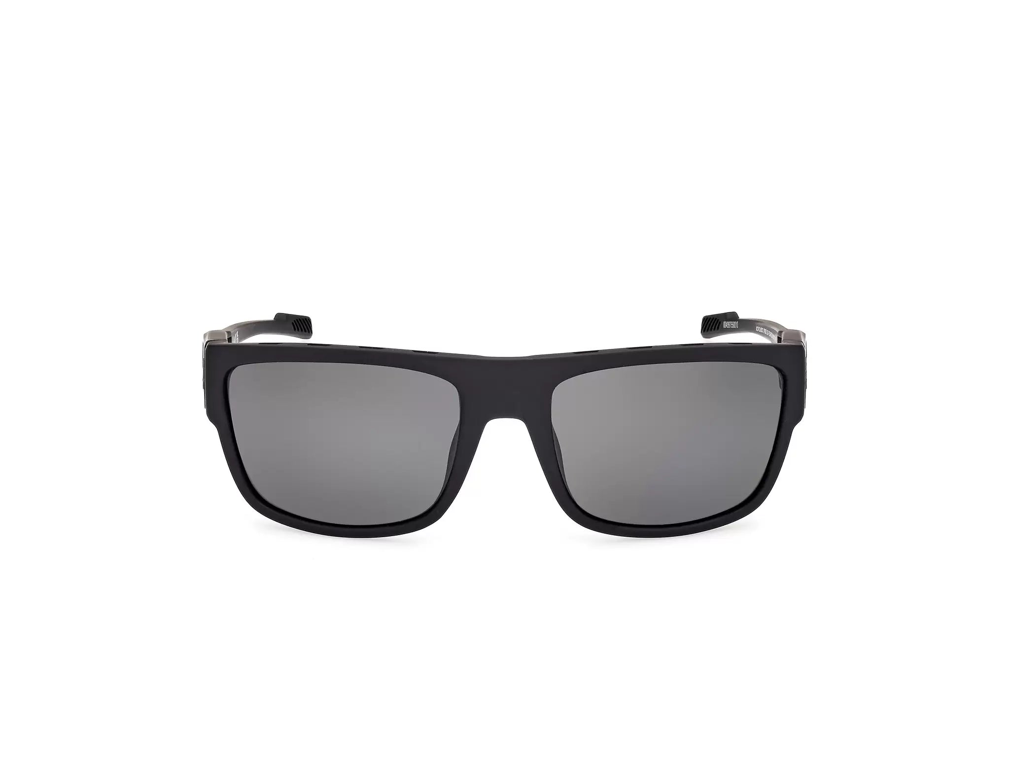Adidas SP 0082 02A Polarized Sunglasses - Matte Black Frame with UV Protection - Perfect for Driving, Running & Outdoor Sports